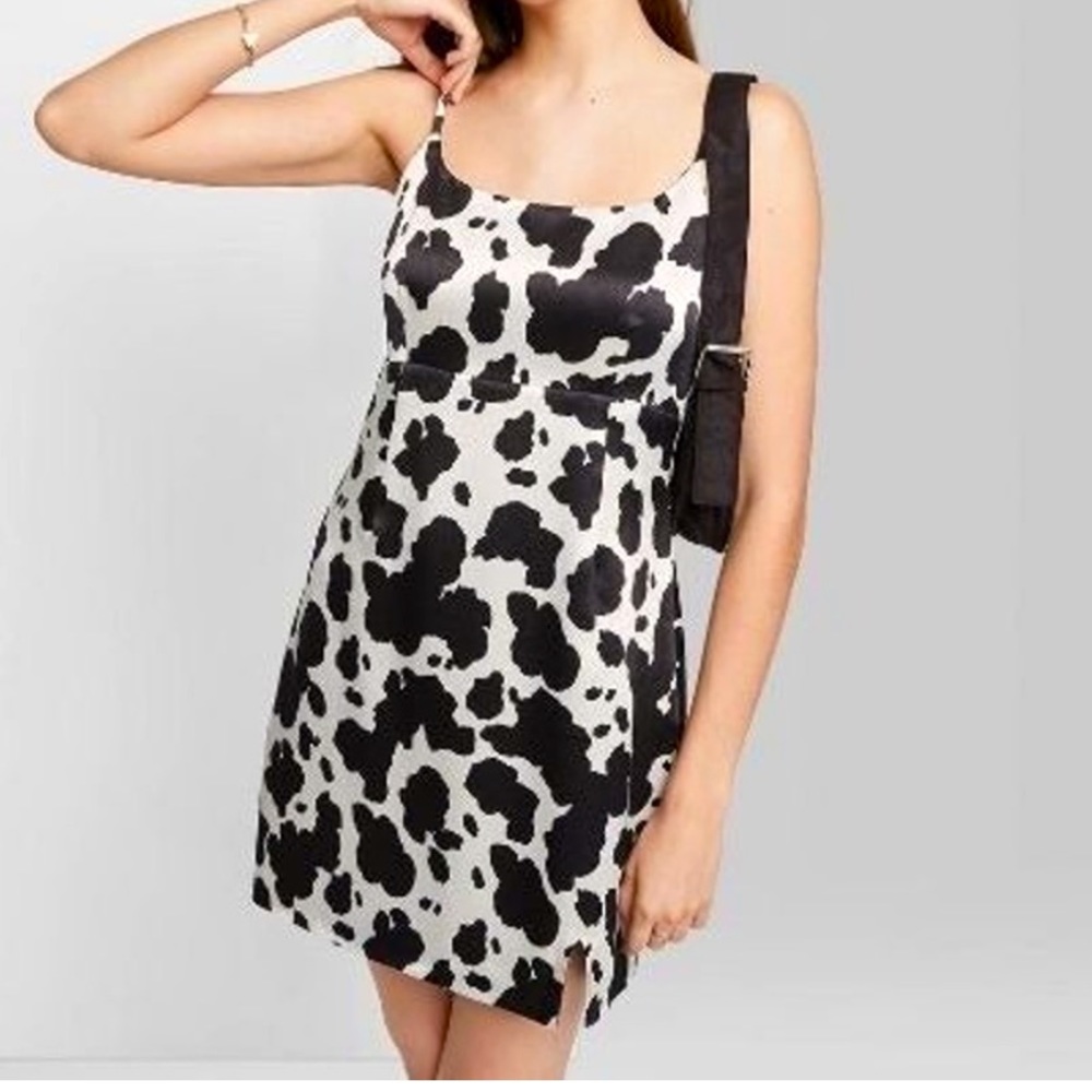 wild fable Cow print Dress size M